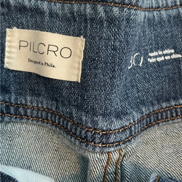Anthropologie Pilcro Pleated Denim Jean Short - Picture 4 of 5